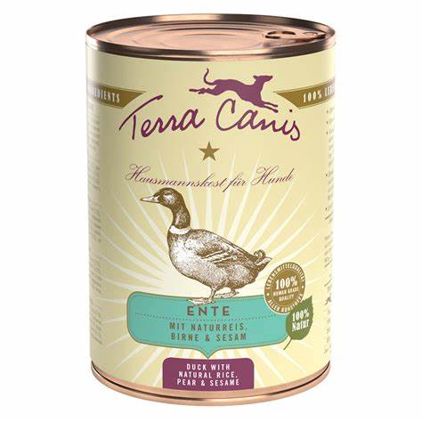 Terra Canis Classic Adult Ente, Naturreis, Rote Bete, Birne & Sesam