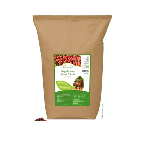 PerNaturam Horse Hagebutten geschrotet