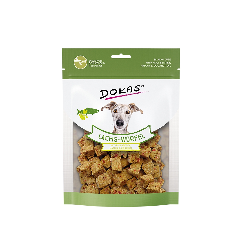 Dokas Dog Lachs-Würfel