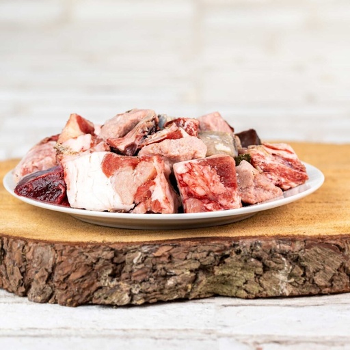 Barfgold Alles vom Lamm gewürfelt