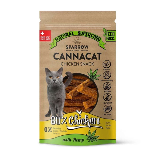 SPARROW Cat Pet Snack CannaCat Chicken Sticks
