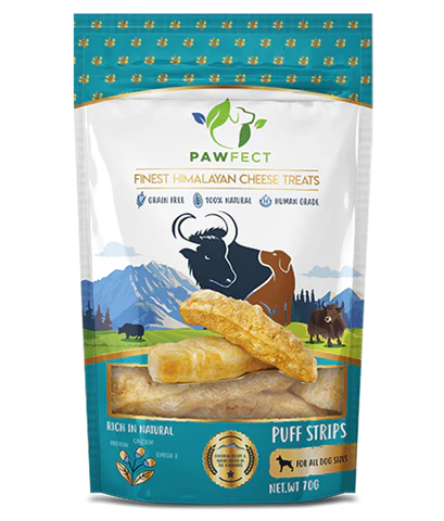 Pawfect Dog Himalayan Cheese Puff Strips