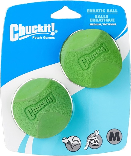 Chuckit Erratic Ball 2-Pack