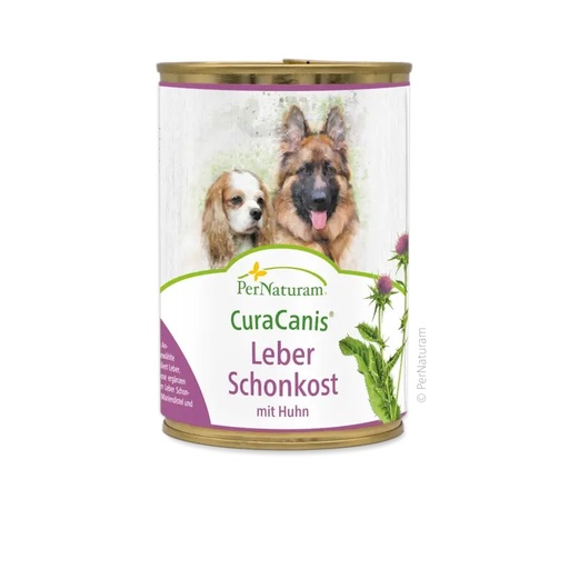 PerNaturam Dog CuraCanis Leber Schonkost mit Huhn