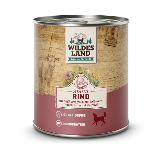 Wildes Land Rind mit Süßkartoffeln