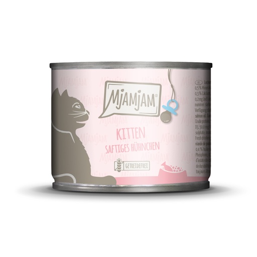 MjAMjAM Kitten Saftiges Hühnchen & Lachsöl