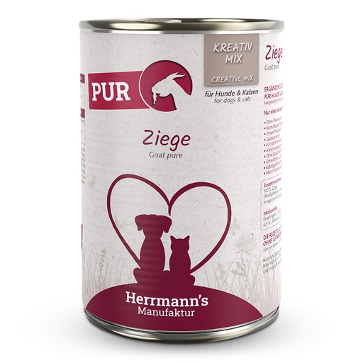 Herrmann's Dog/Cat Adult Kreativ-Mix Pur Ziege