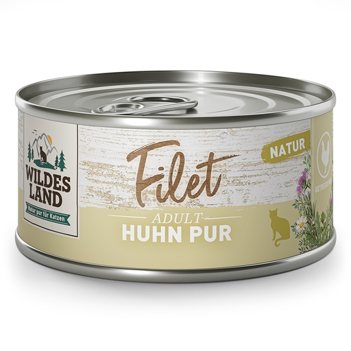 Wildes Land Filet Huhn Pur