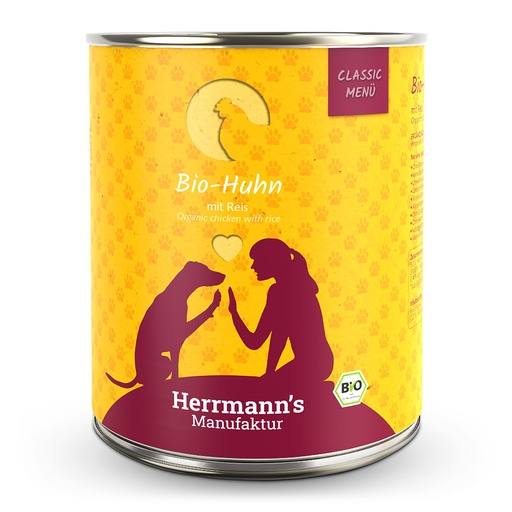 Herrmann's Classic Bio-Huhn mit Reis
