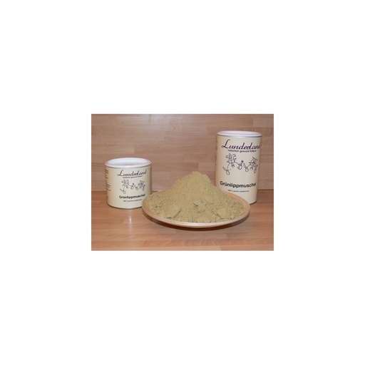 Lunderland Nahrungsergänzung Grünlippmuschelpulver