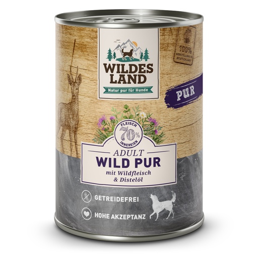Wildes Land Wild PUR mit Distelöl HUND