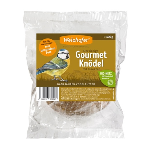 Welzhofer Gourmet-Knödel mit Insekten