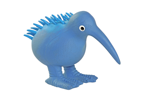 Kiwi Walker Whistle Figure Blue