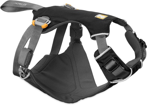 Ruffwear verstellbarer Hund für Auto, Schwarz
