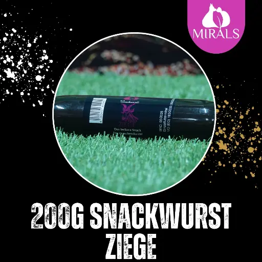 MIRALS Snackwurst Ziege