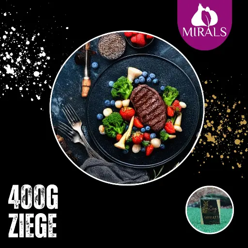 MIRALS Ziegenfilet an Pastinaken-Broccoli-Stampf mit Erdbeer-Heidelbeer-Creme