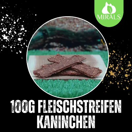 MIRALS Kaninchen Fleischstreifen