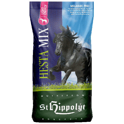 St. Hippolyt Spezialfutter Hesta Mix Light Energy