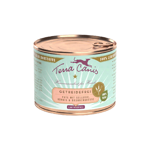 Terra Canis Sensitive Adult Pute, Sellerie, Kürbis & Brunnenkresse
